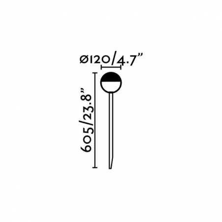 FARO Piccola IP65 LED spike lamp