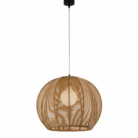 ILUSORIA Trenc 1L E27 pendant lamp cord beige