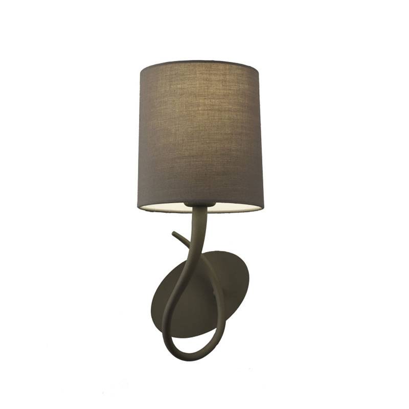 MANTRA Lua wall lamp 1L E27 grey MANTRA Lua wall lamp 1L E27 grey