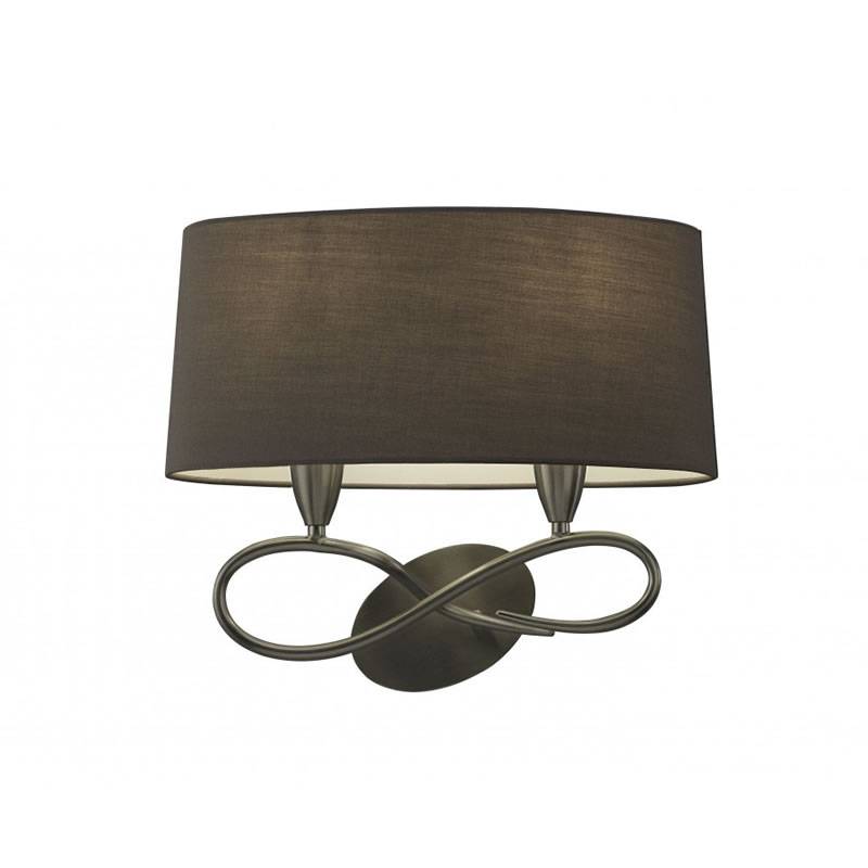 Mantra Lua wall lamp 2L grey Mantra Lua wall lamp 2L grey