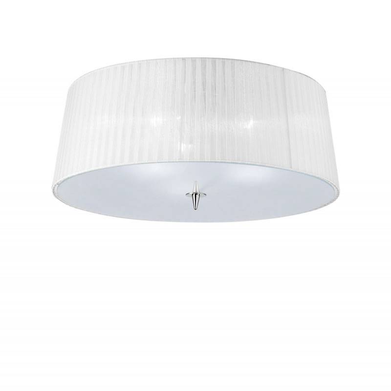 MANTRA Loewe ceiling lamp 3L E14 chrome MANTRA Loewe ceiling lamp 3L E14 chrome