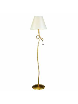MANTRA Paola floor lamp 1L E27 gold