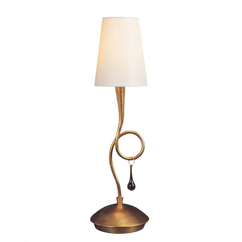 MANTRA Paola table lamp 1L E14 gold MANTRA Paola table lamp 1L E14 gold