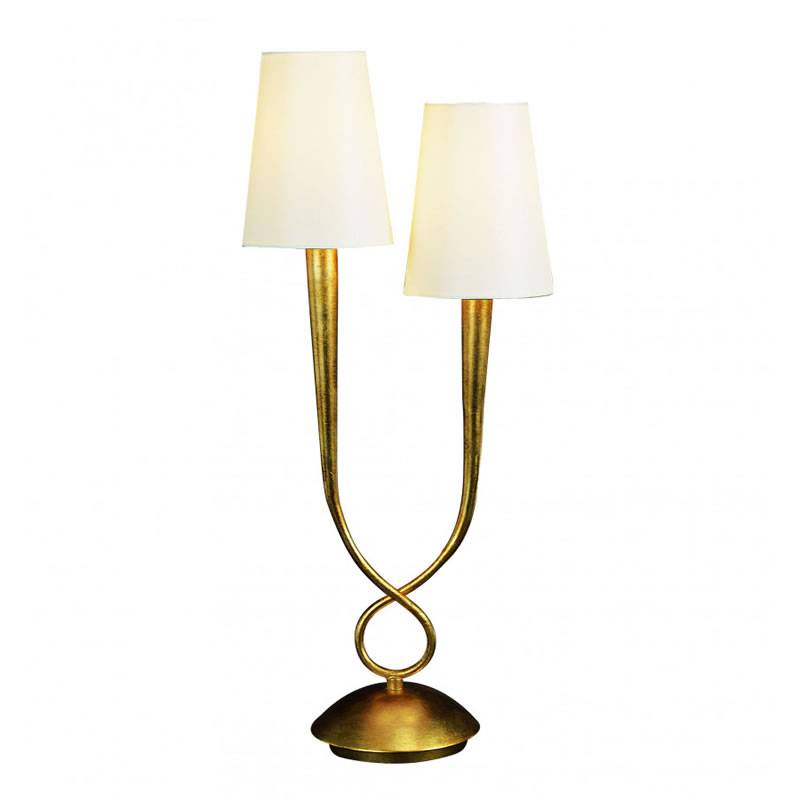MANTRA Paola table lamp 2L gold MANTRA Paola table lamp 2L gold