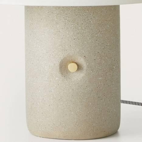 AROMAS Sand E27 table lamp dimmable