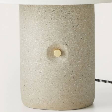 AROMAS Sand E27 table lamp dimmable