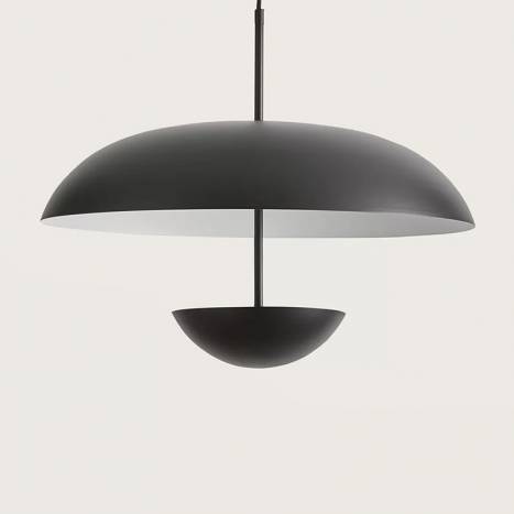 Lámpara colgante Ella Ø56cm negro - Aromas