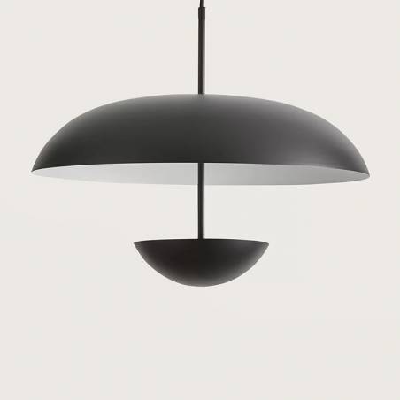 Lámpara colgante Ella Ø56cm negro - Aromas