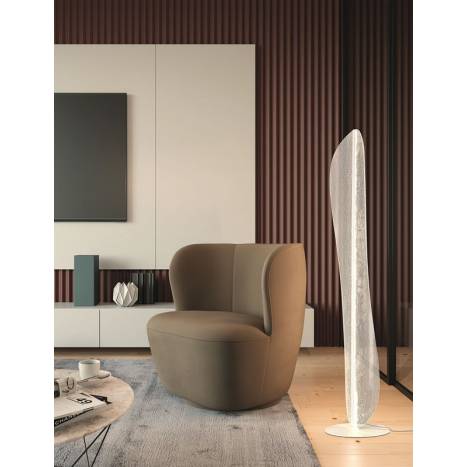 Lámpara de pie Bianca LED dimmable - Mantra