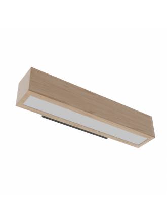 Ideal Lux Craft LED 13w wood wall lamp