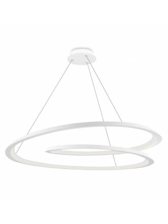 Lámpara colgante Looping LED 54w blanco - Schuller