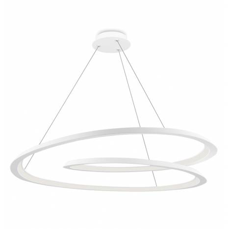 Lámpara colgante Looping LED 54w blanco - Schuller