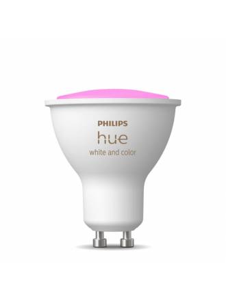 Bombilla inteligente LED GU10 4.3w Hue White and Color - Philips