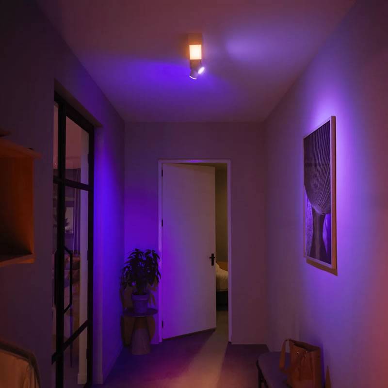 PHILIPS Centris Hue 2L CCT + Color LED ceiling light 4200lm
