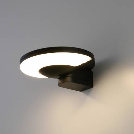 ACB Gloss LED IP65 solar + sensor wall lamp ambient