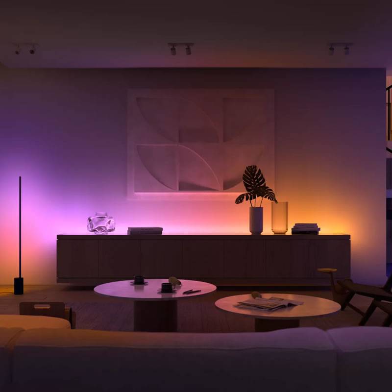 Tira LED inteligente Gradient Hue 2M White and Color - Philips