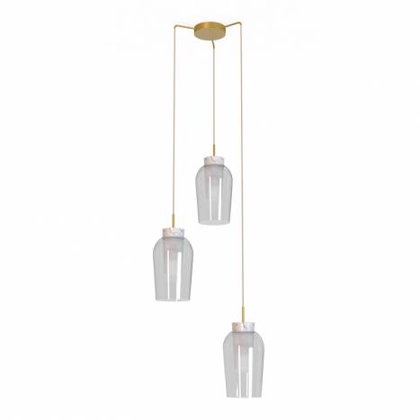 Lámpara colgante Nora 3L E27 Ø53cm - Mantra Lámpara colgante Nora 3L E27 Ø53cm - Mantra