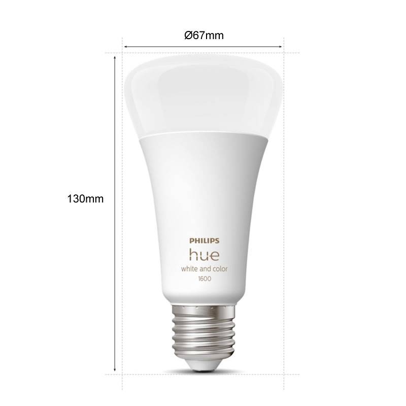 PHILIPS Pack 3 Smart LED bulb GU10 4.3w Hue White Ambiance