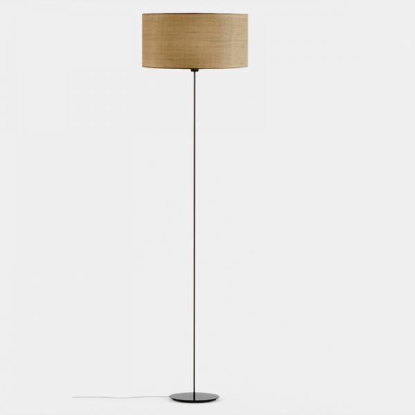 ILUSORIA Rafia Classic 1L E27 burlap floor lamp