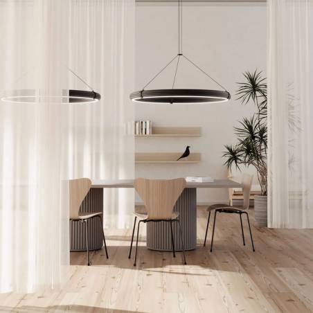 AROMAS Elli L CCT LED Ø107cm pendant lamp dimmable