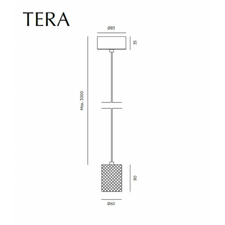 AROMAS Tera LED pendant lamp dimmable