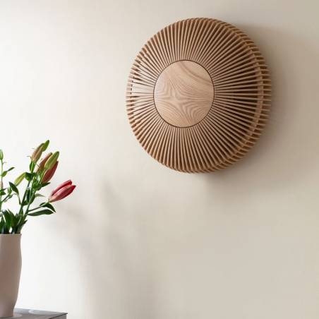 Aplique de pared Clava Up Wood Ø49cm - Umage