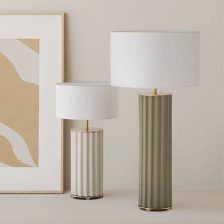 AROMAS Sonica E27 table lamp ceramic