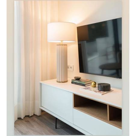 AROMAS Sonica E27 table lamp ceramic