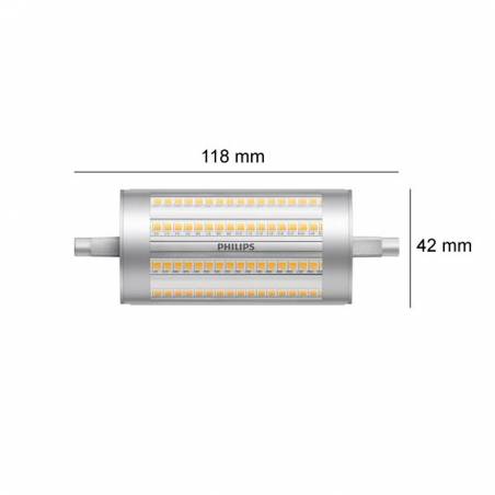 Ampoule LED Philips LINEAR R7s/6,5W/230V 3000K 118mm