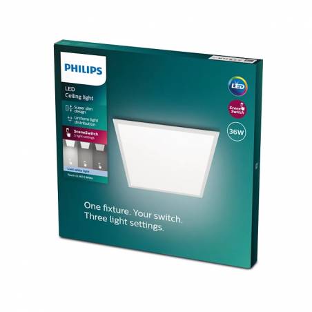 Plafón de techo Touch LED 36w 60x60cm - Philips