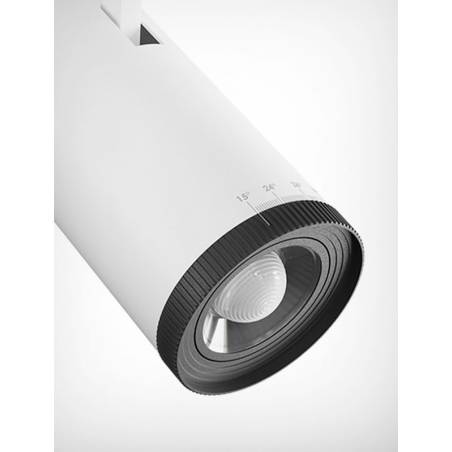 Foco de carril Zoom trifásico LED CCT angulo ajustable - Beneito Faure