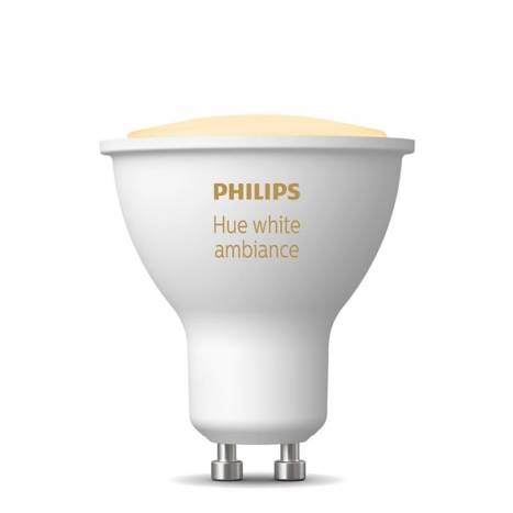 Bombilla inteligente LED GU10 4.3w Hue White Ambiance - Philips