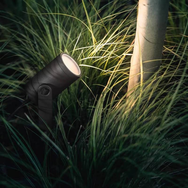 PHILIPS Extension for Lily Hue IP65 CCT Color outdoor spotlight