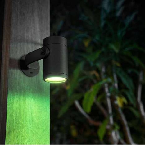 PHILIPS Extension for Lily Hue IP65 CCT + Color outdoor spotlight