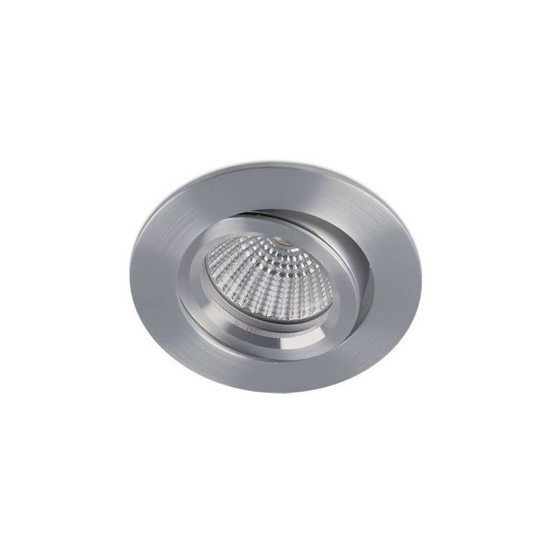 Foco empotrable 202 GU10 LED circular acero inox - Maslighting