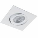 BPM Halka square recessed light white