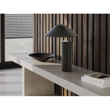 Lámpara de mesa Damo E27 negro - Aromas