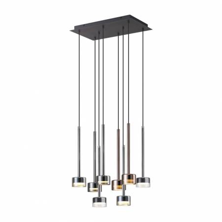 Lámpara colgante Tonic 8L LED 50x30cm GX53 - Mantra