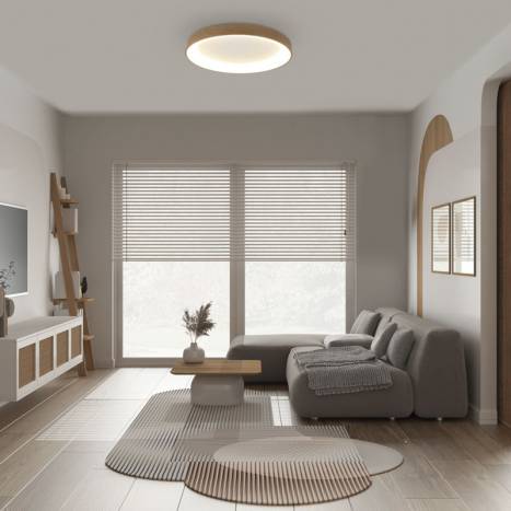 MANTRA Niseko II LED dimmable ceiling lamp wood