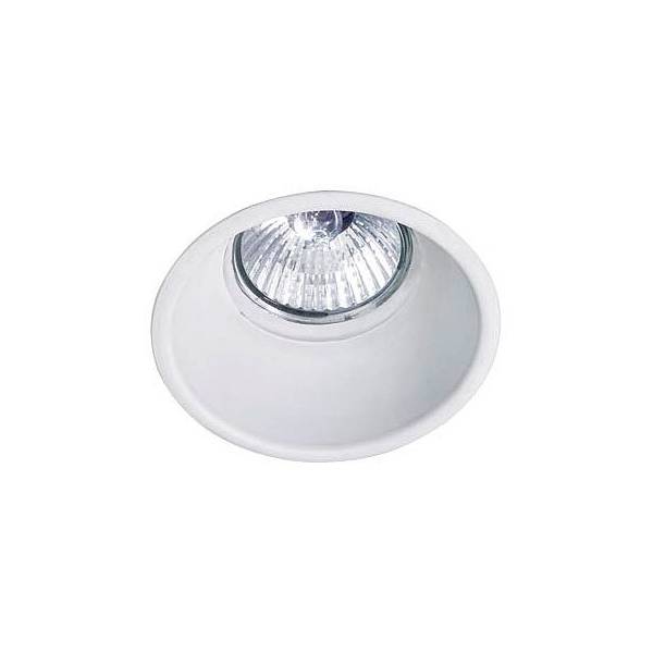 Foco empotrable Koni fijo aluminio blanco de Bpm
