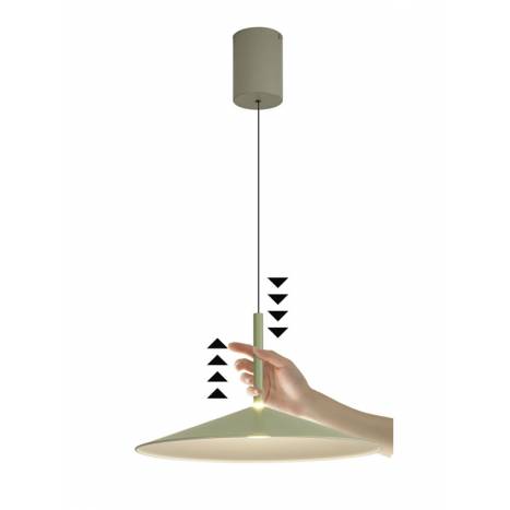 Lámpara colgante Calice LED 9w Ø32cm - Mantra