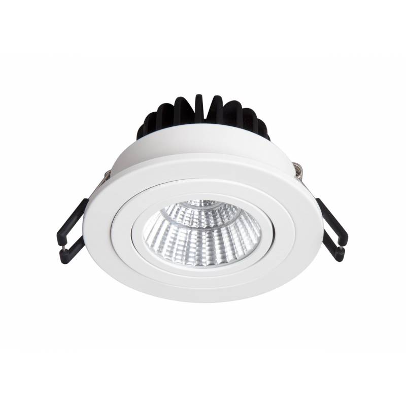 Foco empotrable Rebecca LED 10w circular blanco de Bpm Foco empotrable Rebecca LED 10w circular blanco de Bpm