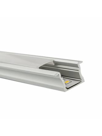 Perfil aluminio 2mts 15mm empotrable - Maslighting