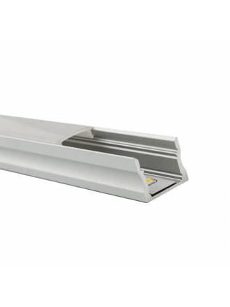 Perfil aluminio 2mts 15mm superficie - Maslighting