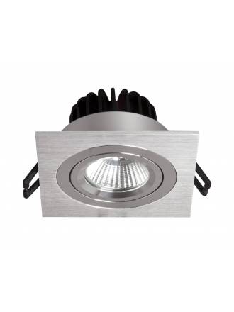 BPM Rebecca square recessed light LED 10w aluminium