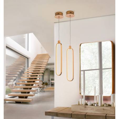 Lámpara colgante Colette 1L LED - Schuller