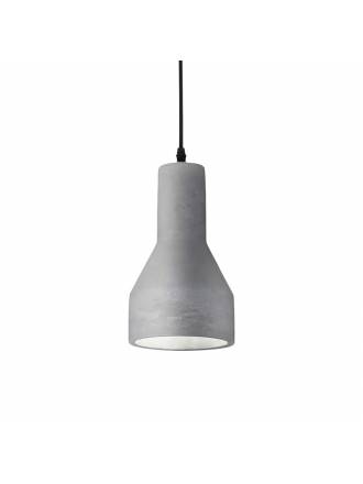 Lámpara colgante Oil SP1 E27 cemento - Ideal Lux