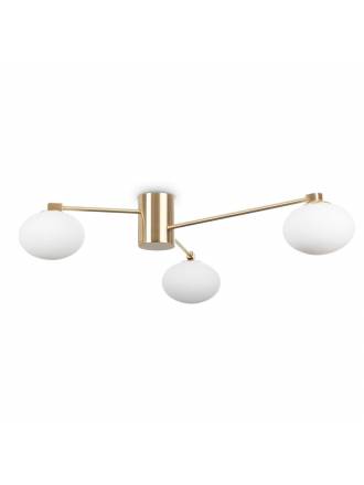 IDEAL LUX Hermes G9 glass ceiling lamp