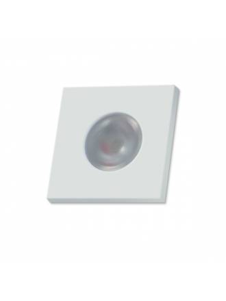 BPM Adima step light LED 3w square white aluminium