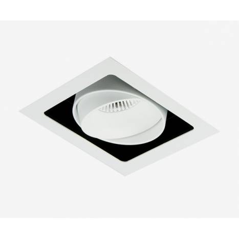 Foco empotrable Kuvet LED 10w alumino blanco de Bpm